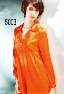 尚桔红色超值应时新款艳彦丝绸服饰——真丝睡衣的世界