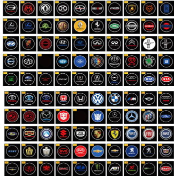 供应4.5代高亮迎宾灯 车门镭射投影灯与车标LOGO照地灯